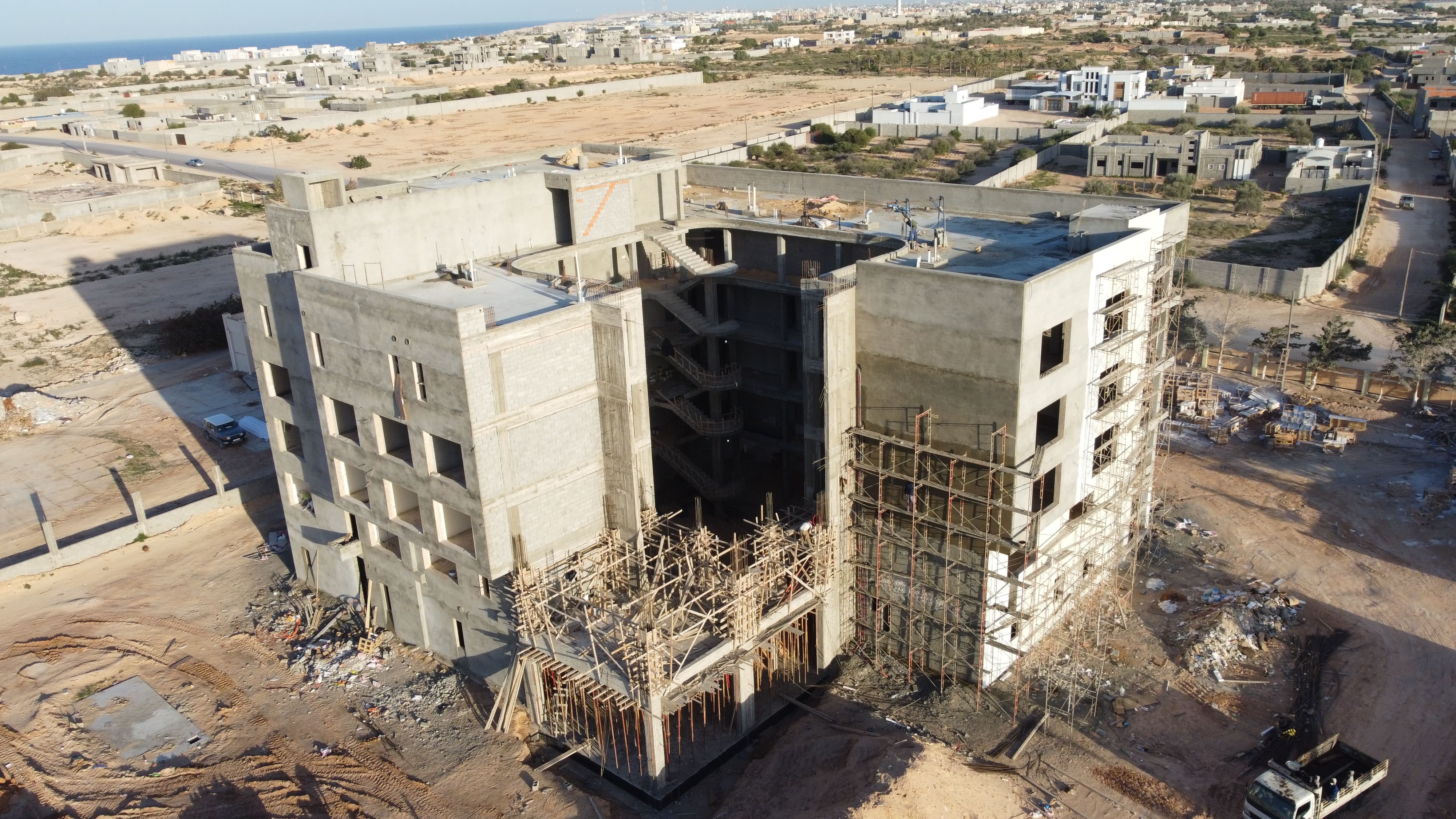 مشروع بيت شباب مصراتة البحري