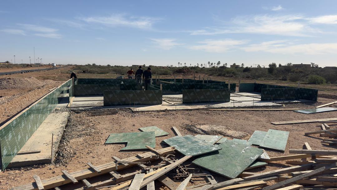 مشروع مبنى الجمرك مطار مصراتة