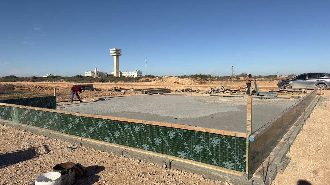 مشروع مبنى الجمرك مطار مصراتة