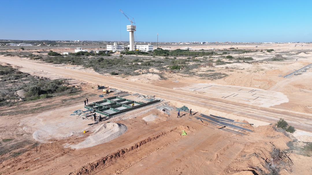 مشروع مبنى الجمرك مطار مصراتة