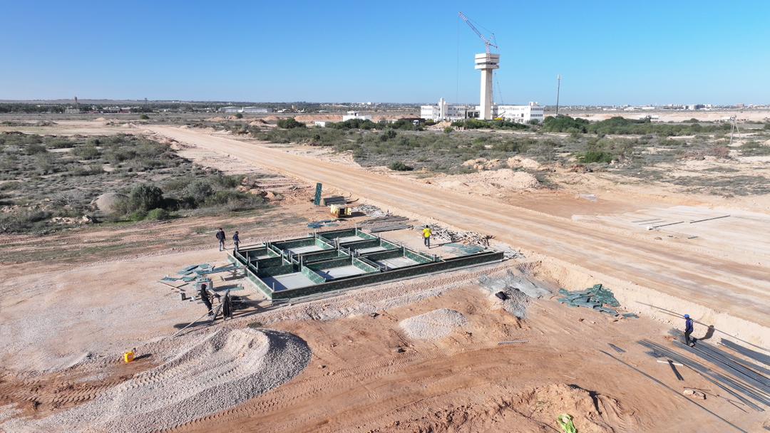 مشروع مبنى الجمرك مطار مصراتة