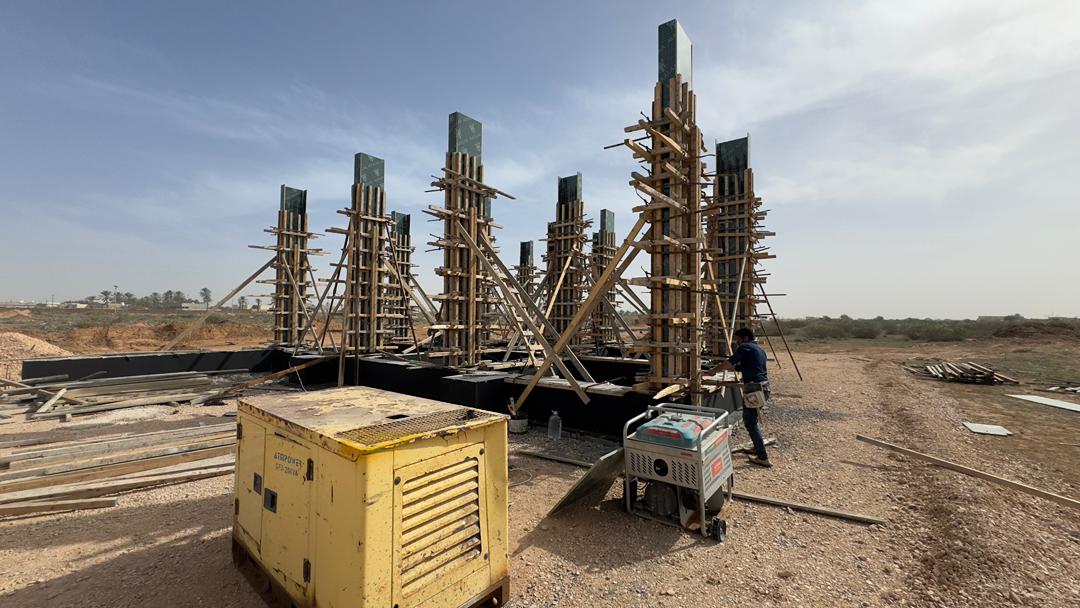 مشروع مبنى الجمرك مطار مصراتة