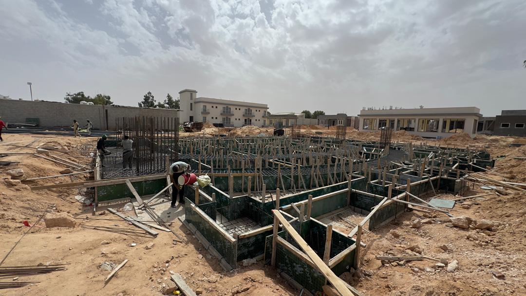 مشروع مبنى المسرح  المنطقة العسكرية