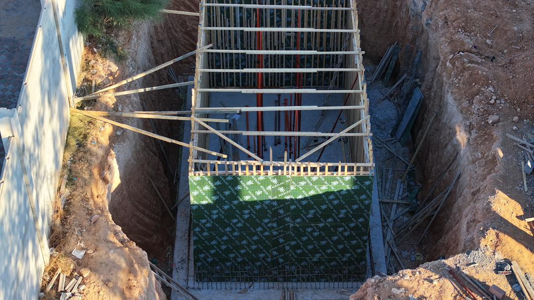 مشروع خزانات مياة و صرف صحي