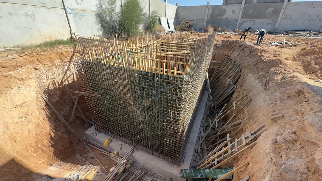 مشروع خزانات مياة و صرف صحي