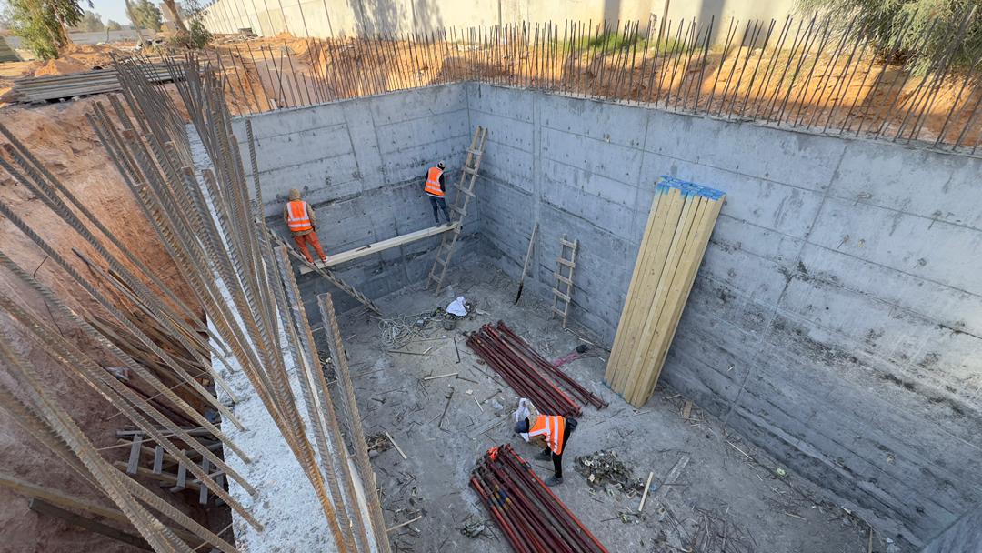 مشروع خزانات مياة و صرف صحي