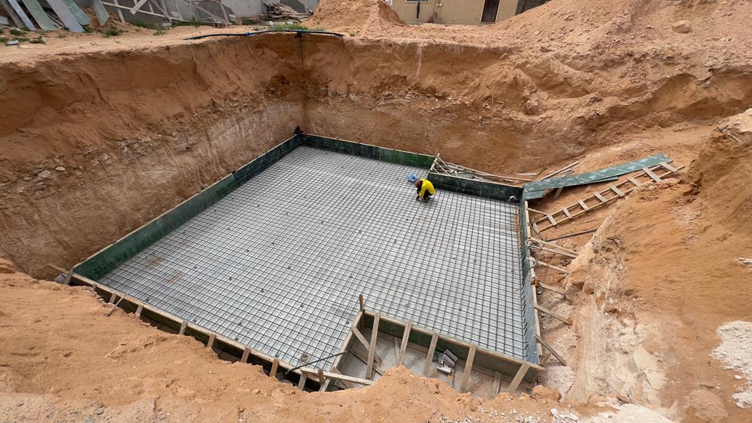 مشروع خزانات مياة و صرف صحي