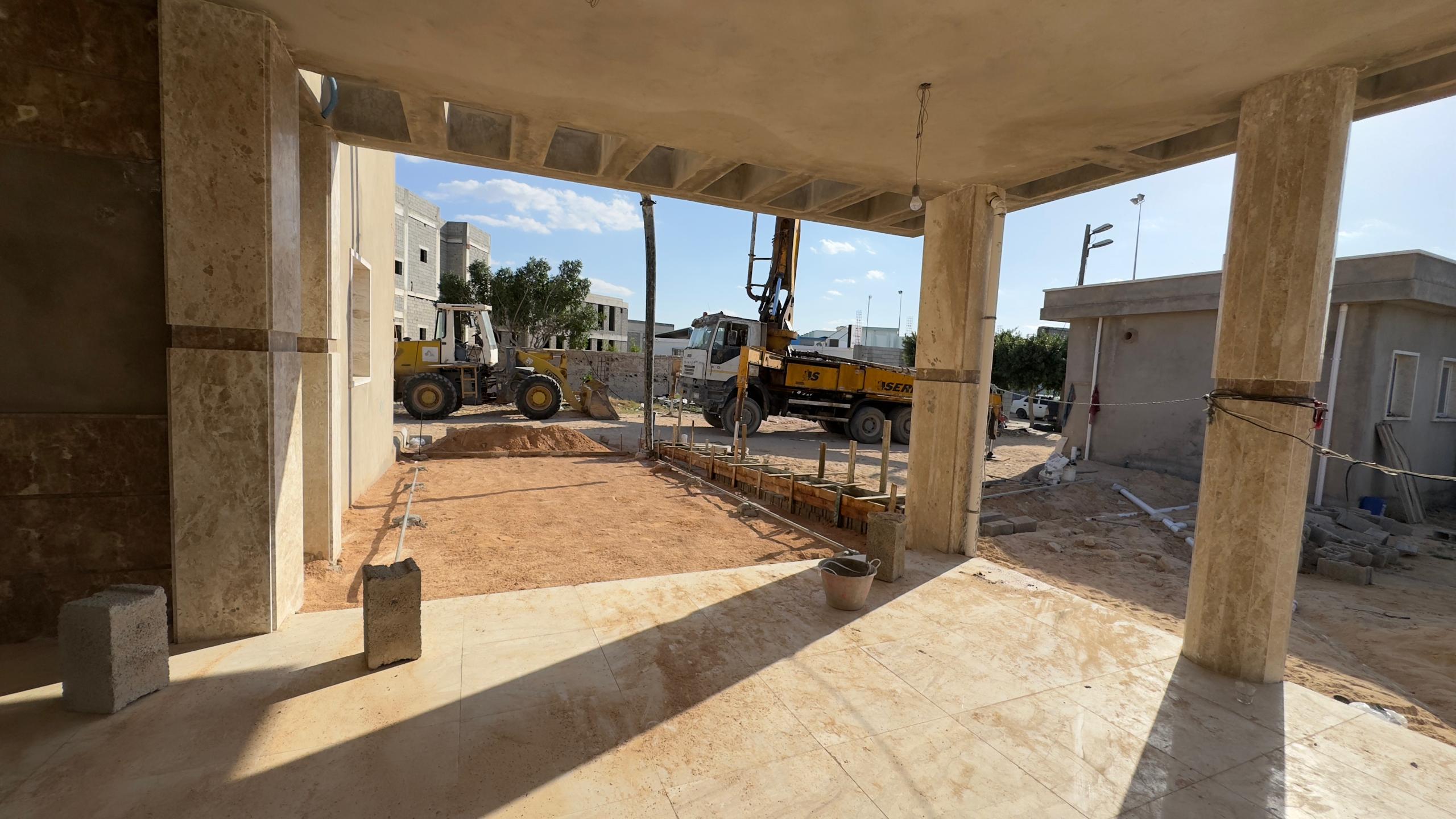 مشروع مجمع عيادات المقاصبة