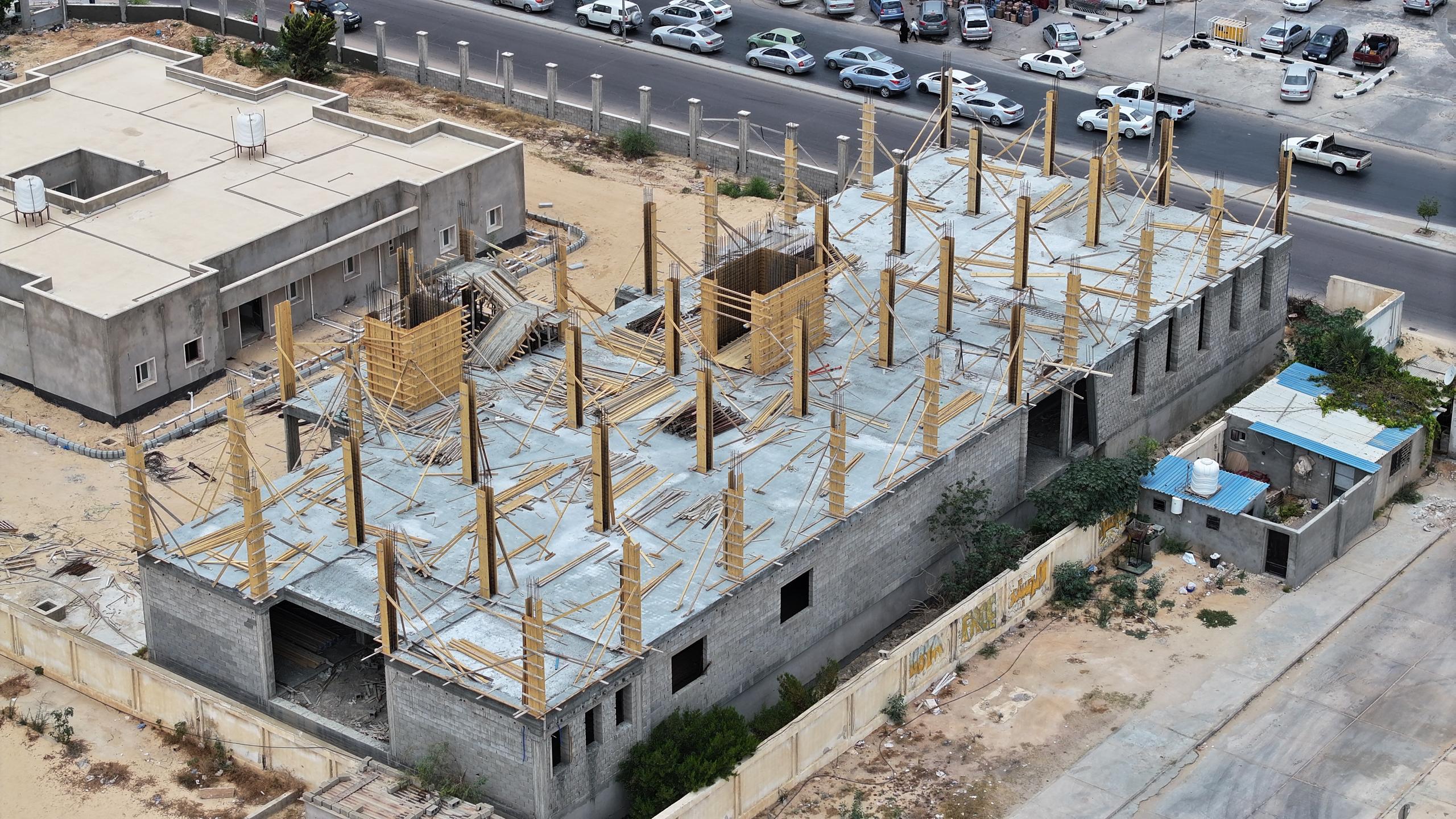 مشروع مجمع عيادات المقاصبة