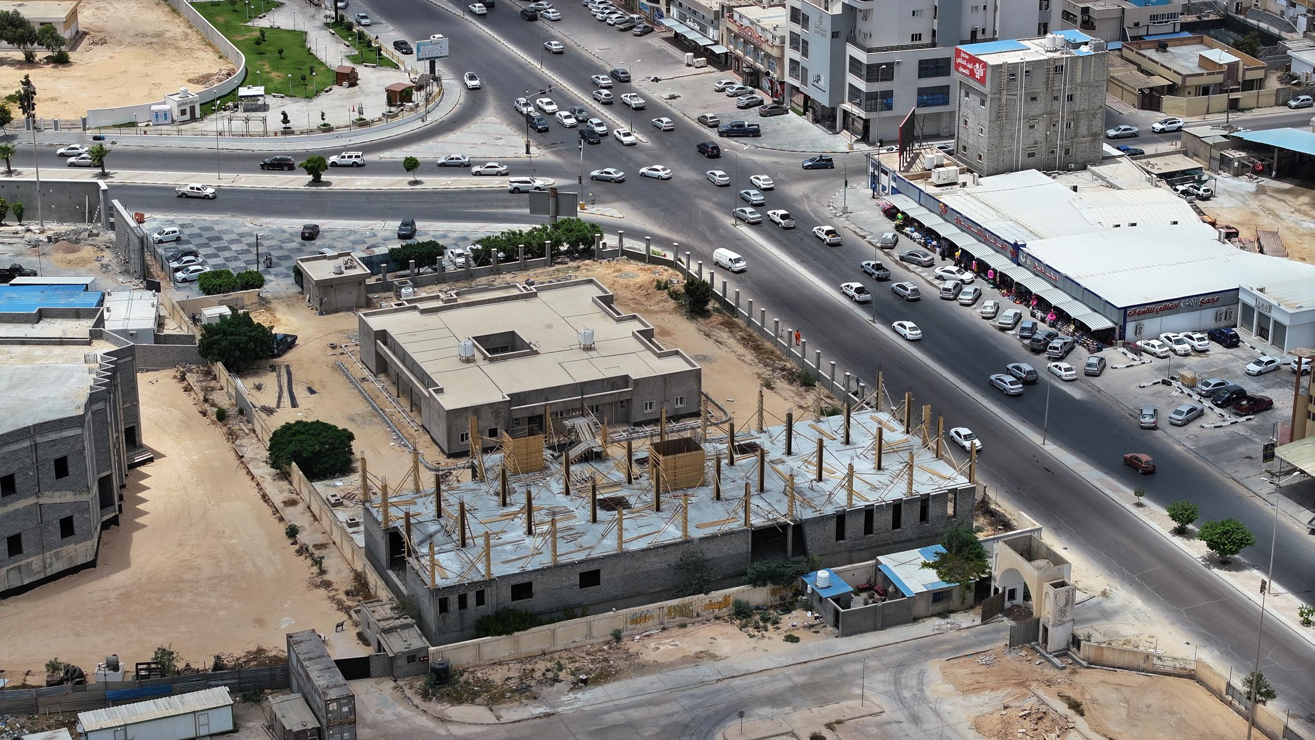 مشروع مجمع عيادات المقاصبة