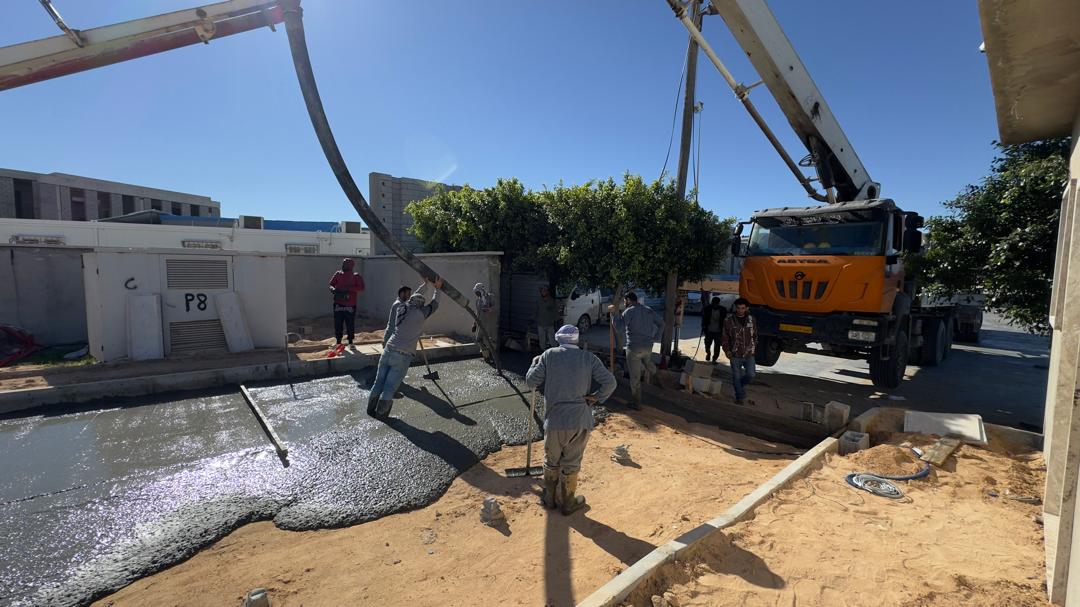 مشروع مجمع عيادات المقاصبة