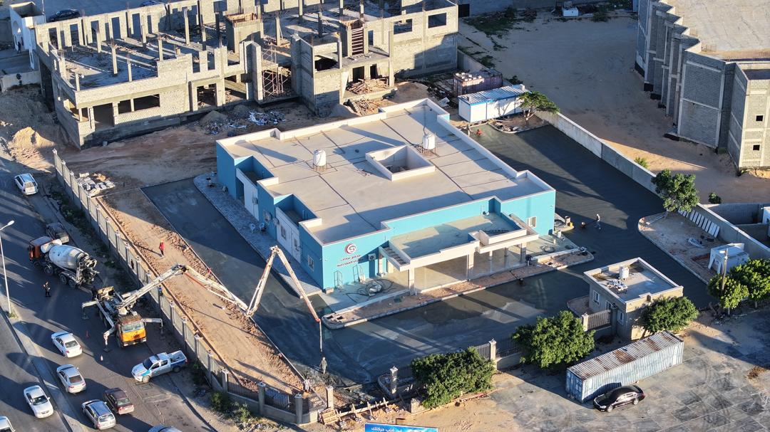 مشروع مجمع عيادات المقاصبة