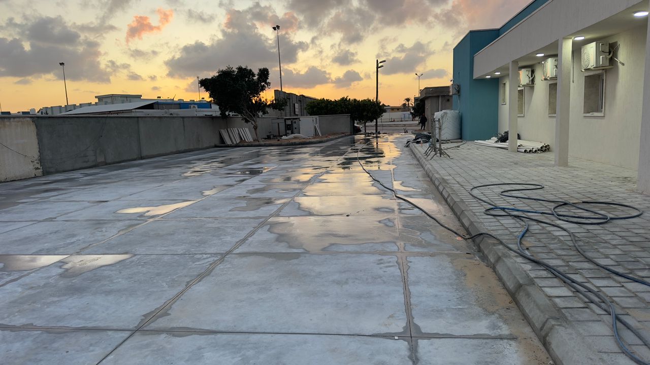 مشروع مجمع عيادات المقاصبة